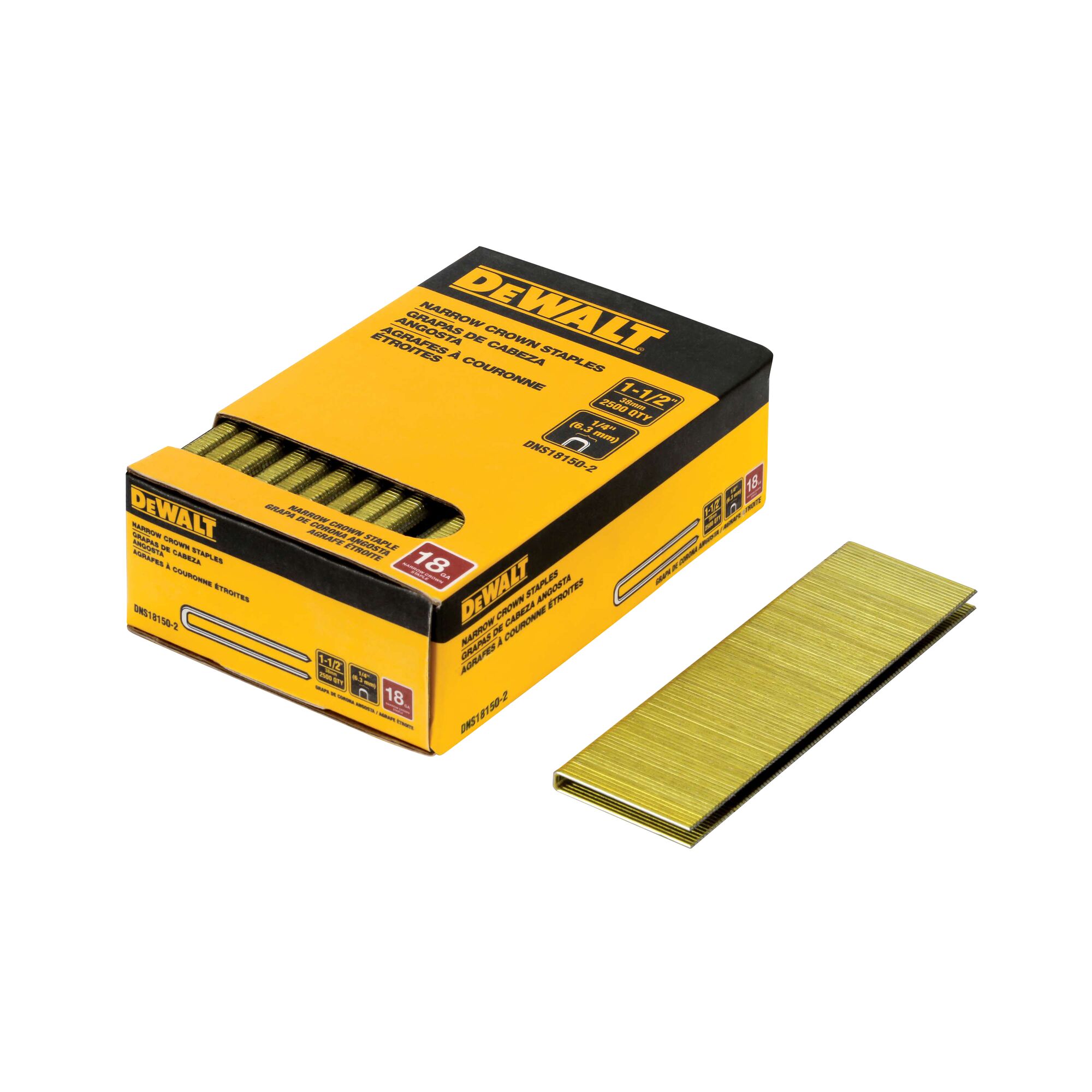 DeWalt 18 GA 1/4