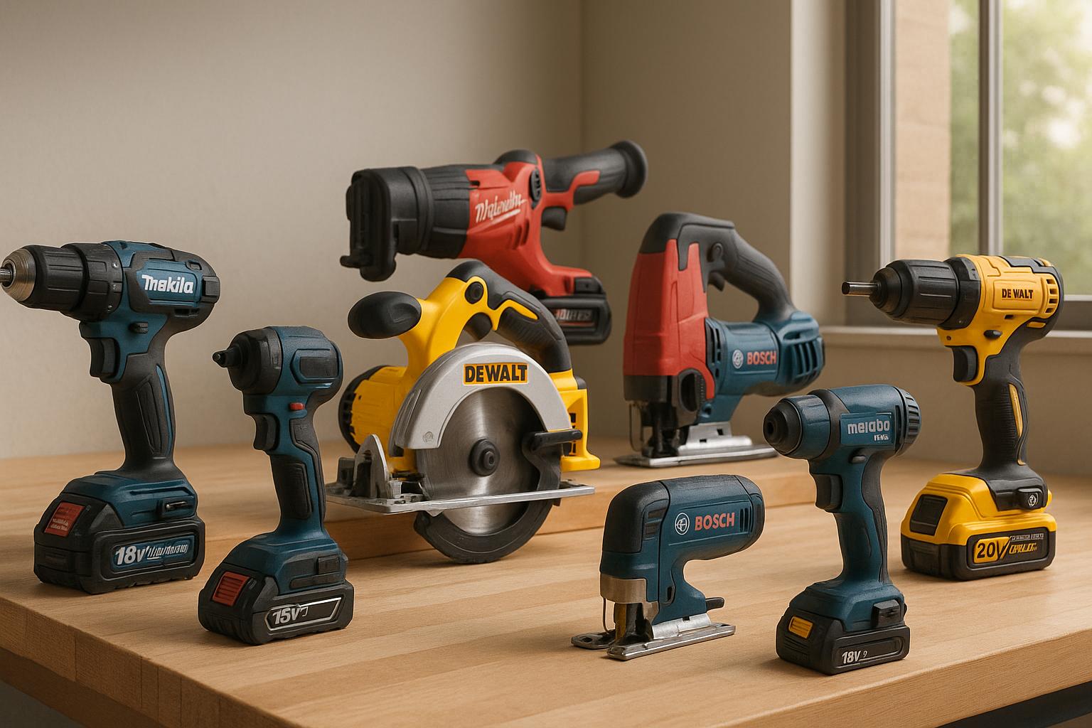 Power Tool Brand Performance: Key Features Compared