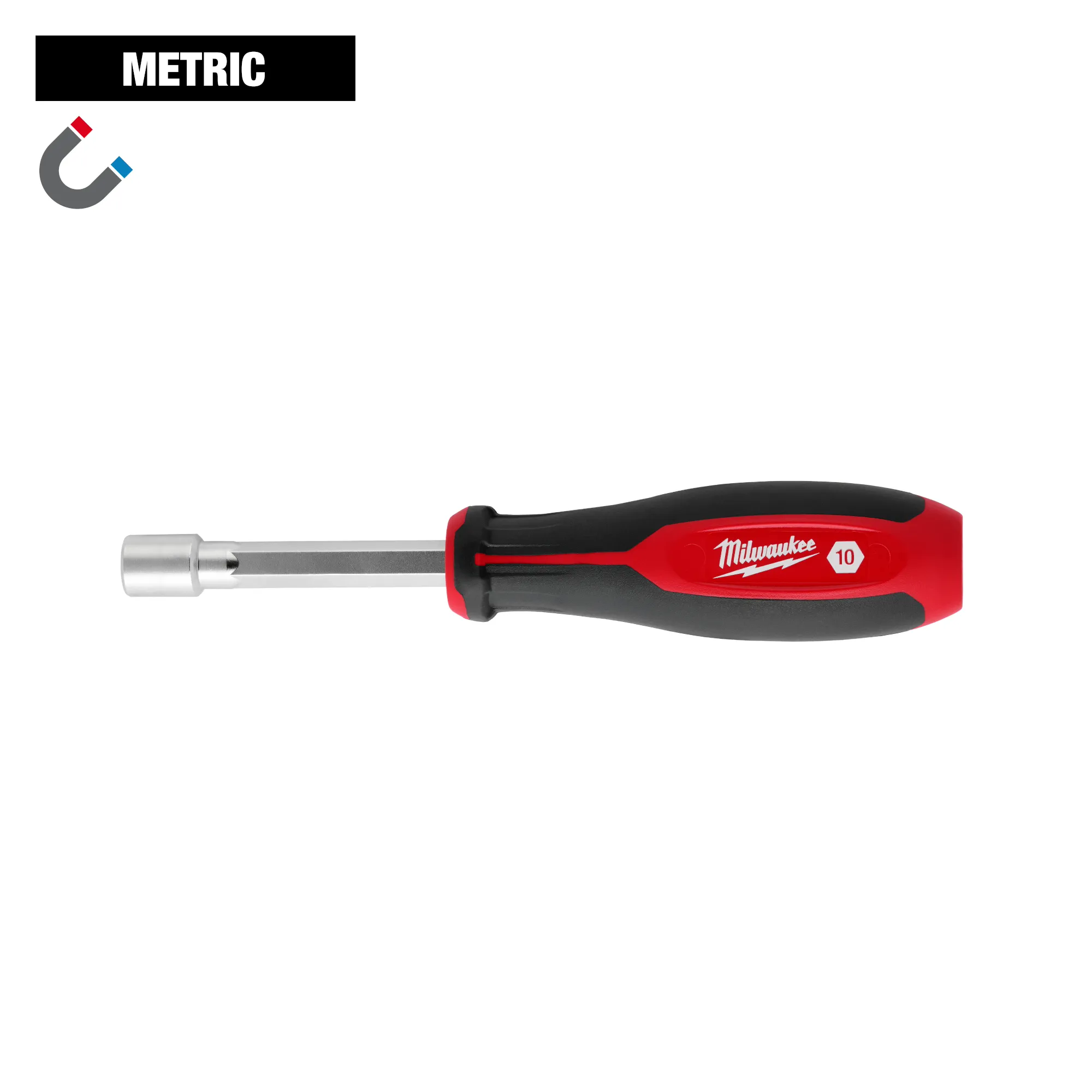 Milwaukee 10mm HollowCore Magnetic Nut Driver (48-22-2566) - Toolstash