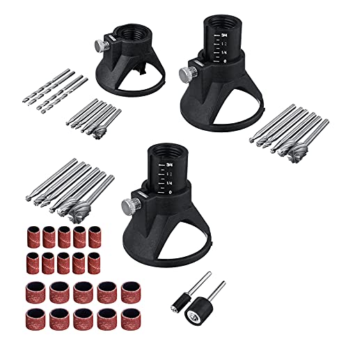 Maxmartt 29PCS Rotary Multi Tool Cutting Guide Attachment Kit,Lots ...