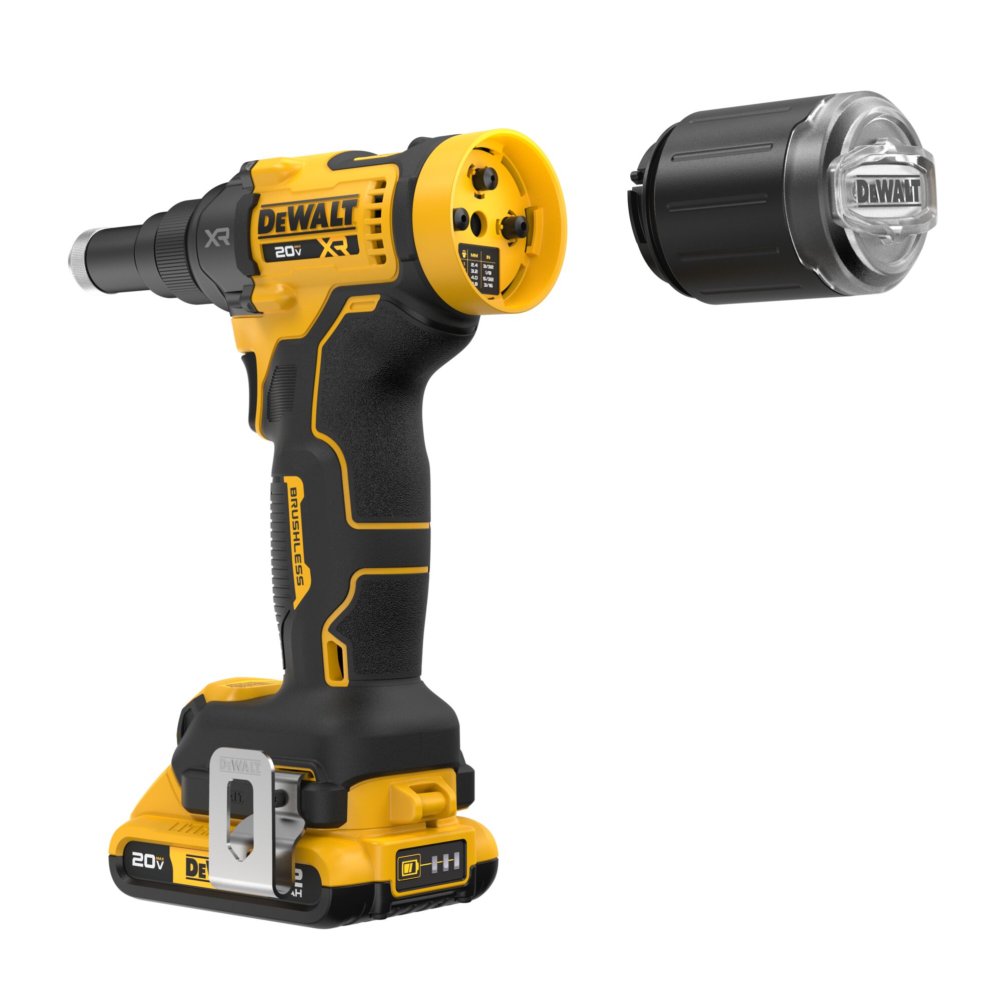 DeWalt 20V MAX XR Brushless Cordless 3/16 in. Rivet Tool (Tool Only ...