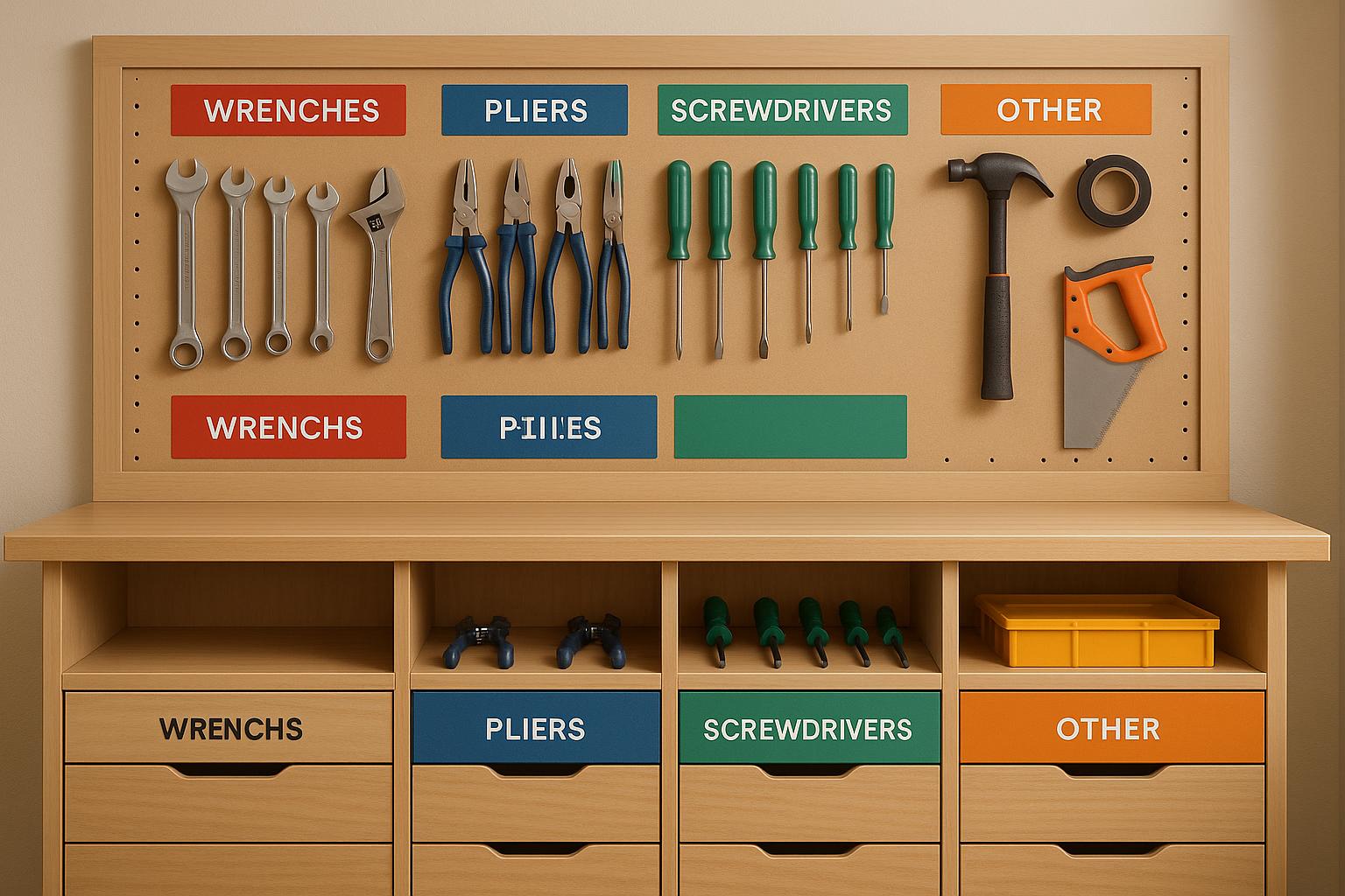 How to Use Color Codes for Tool Storage