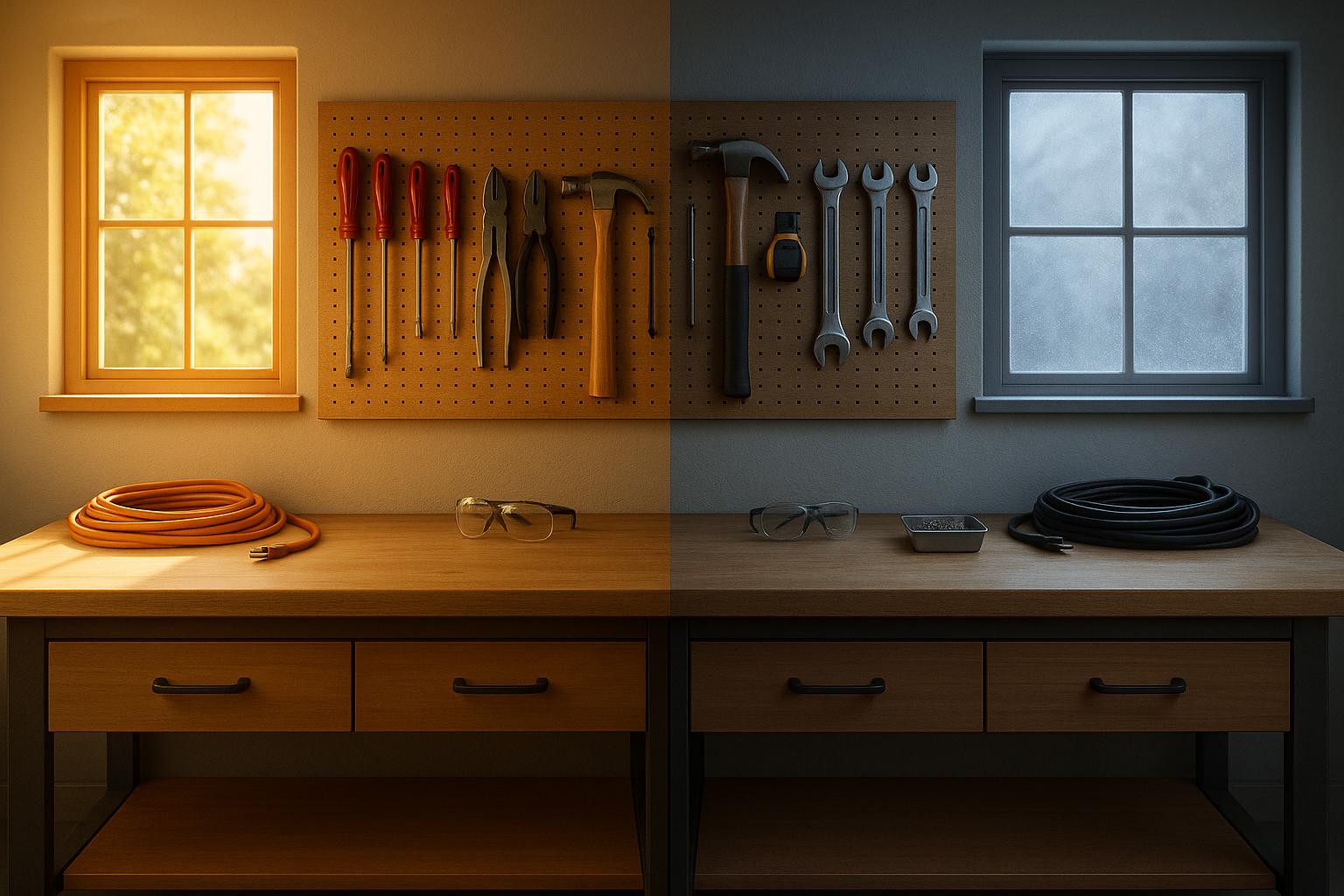 Winter vs. Summer Tool Storage Tips