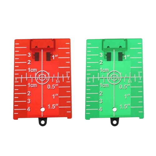 eMagTech 2pcs Laser Level Reflector Target Board Bracket Reflector ...