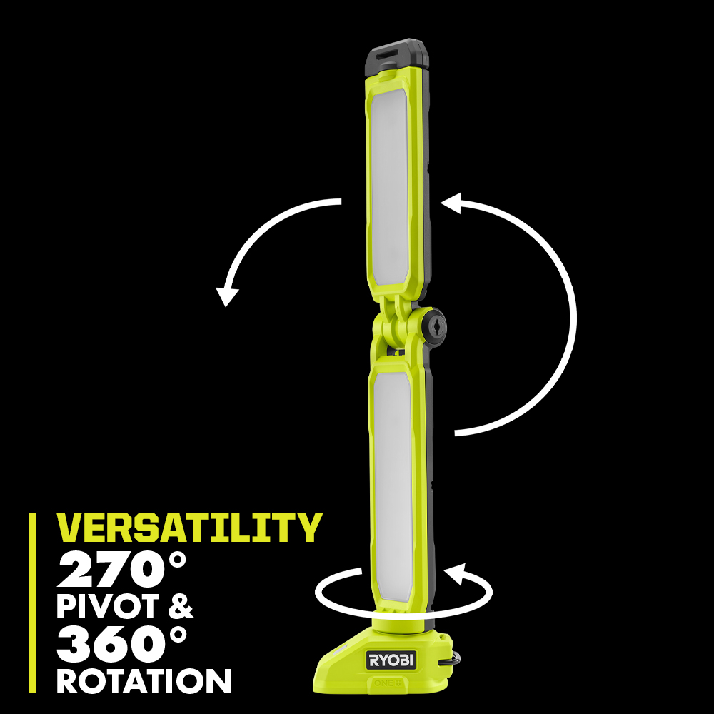 Ryobi 18V ONE+ Lithium Starter Kit with Free LED Workbench Light ...