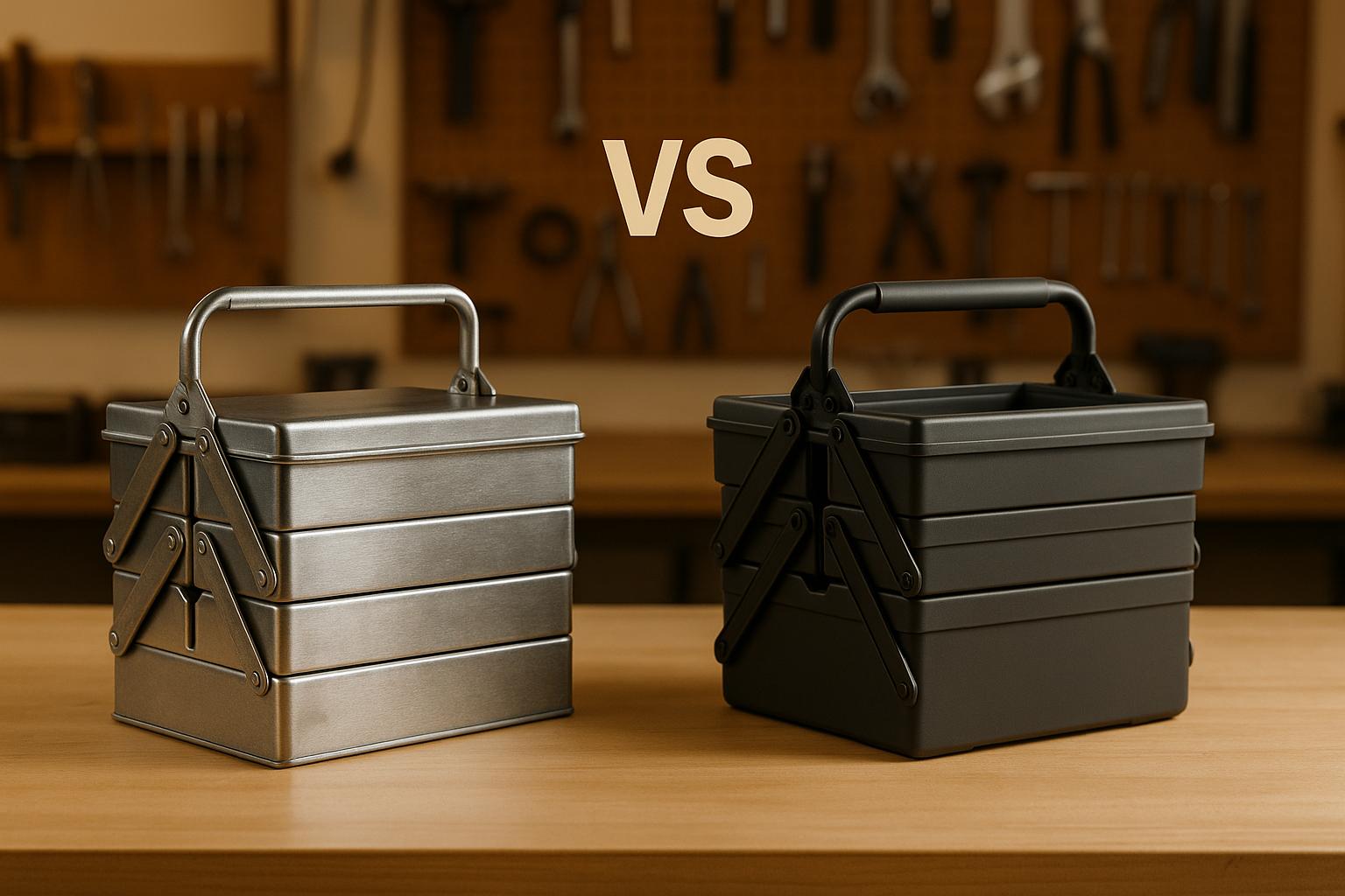 Metal vs. Plastic Collapsible Tool Storage