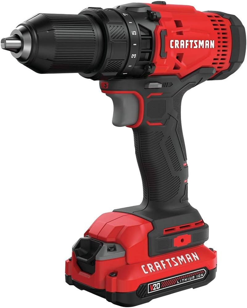 Craftsman Cordless 1/2-in Drill/Driver Kit (CMCD700C1) - Toolstash