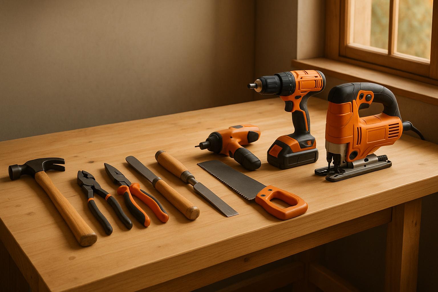 Power Tools vs. Hand Tools: When to Use Each