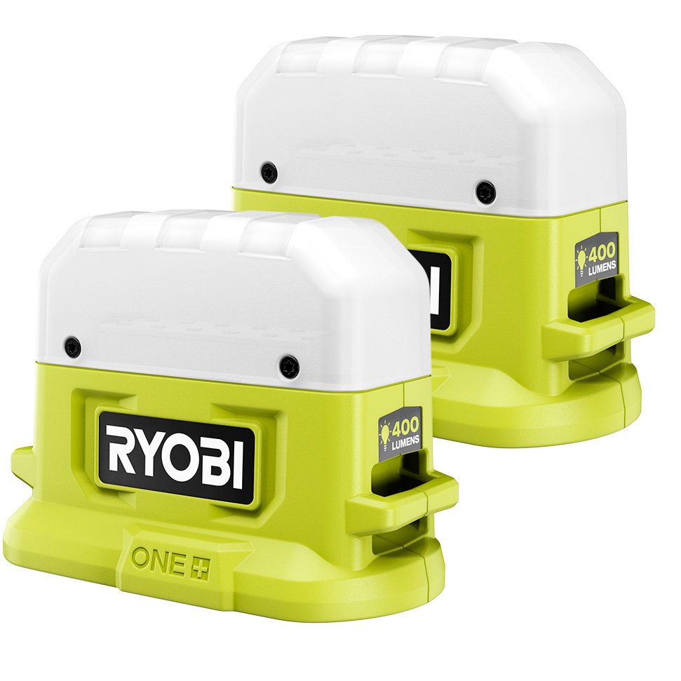 Ryobi 18 V One+ Led Compact Area Light 2 Pack (P7962P) - Toolstash