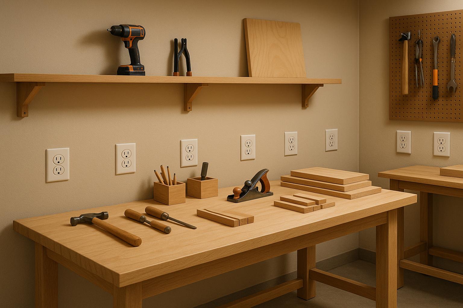 How to Plan Outlet Placement in a Workshop