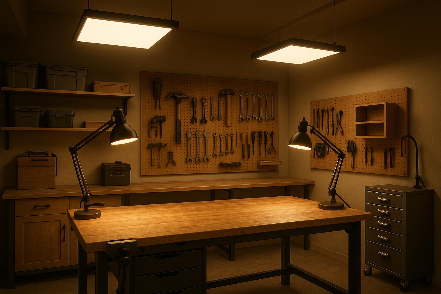 Checklist for Setting Up Smart Workshop Lighting