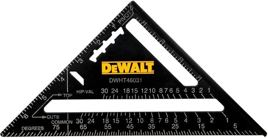 DeWalt 7in Premium Rafter Square (DWHT46031) - Toolstash