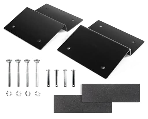 50872 Steel Ramp Top Kit - Quickly Create Your Own Ramps with 2"x8" Planks to Safely Load ATV Motorcycle and Lawn Equipment On and Off Your Vehicle