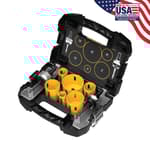 9-Piece Electrician's Hole Saw Kit