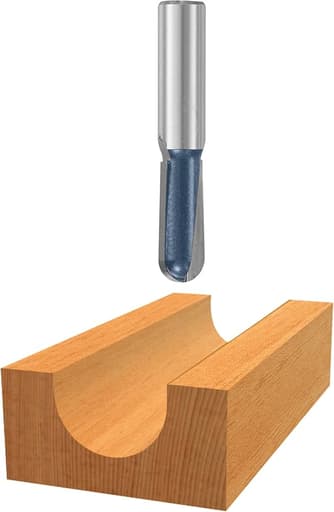 Carbide-Tipped Extended Round Nose Bit