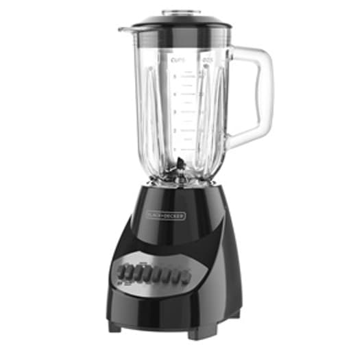 Countertop Blender with 5-Cup Glass Jar, 10-Speed Settings