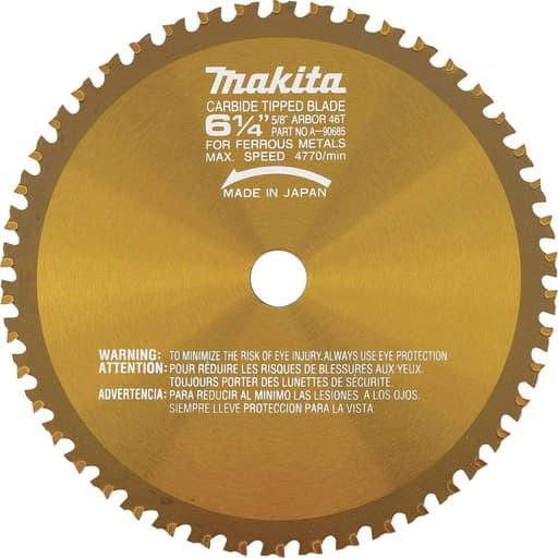 6-1/4" Carbide-Tipped Saw Blade