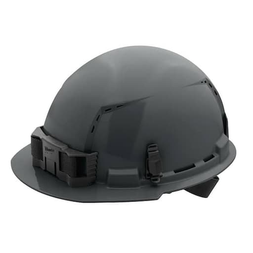 Front Brim Vented Hard Hat with 4-Point Ratcheting Suspension