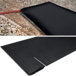 1 Pcs Silt Bags for Dewatering Filter Bag Non Woven Geotextile Fabric Oil Sludge Sediment Filter Bags for Construction, Black