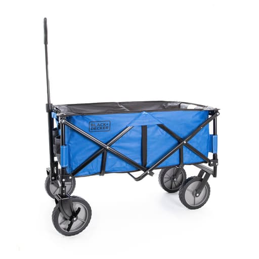 Collapsible Storage Cart, Folding Utility Wagon