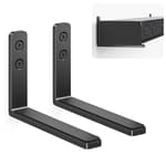 Soundbar Mounts Under TV for Bose, Sony, Saiyin, VIZIO, LG, Samsung, Roku - Dolby Atmos Compatible Soundbar Wall Mount Bracket, Sound Bar Shelf, Soundbar Stand Under TV Up to 20LB