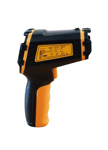 Gun-style infrared thermometer