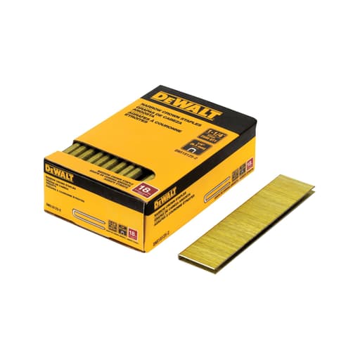 1/4 in x 1-1/4 in 18-Gauge Narrow Crown Staples (2500 pcs)
