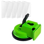 Heavy Duty Floor Gap Fixer Tool, Made of Iron & Enhanced Suction Cup. with 5pcs Sticky Pads for Deeper Texture Laminate/Vinyl Flooring Tools.
