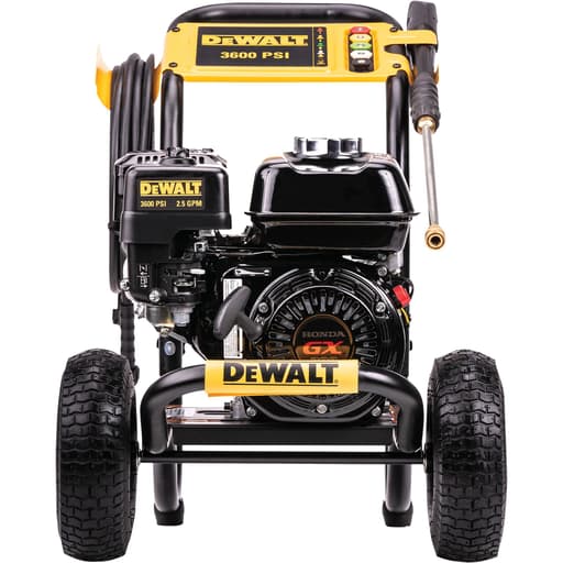 3600 PSI 2.5 GPM Cold Water Gas Pressure Washer