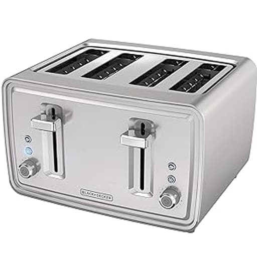 4-Slice Toaster, Stainless Steel