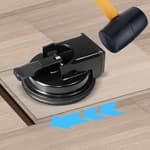 Heavy Duty Floor Gap Fixer Tool, Heavy Duty Suction Cup Plank Grabber with Nano Gel Adhesive Pad for Wood, Vinyl, Laminate Floor, Ideal for Filling Floor Gaps
