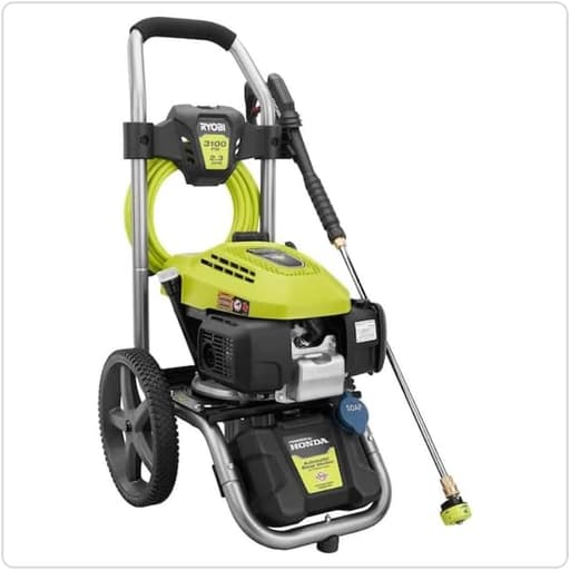 3100 PSI 2.3 GPM Cold Water Gas Pressure Washer