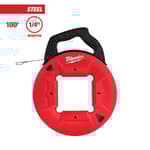 100' 1/4" Steel Fish Tape