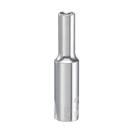 1/4-in Drive 5mm 6 Point Deep Socket