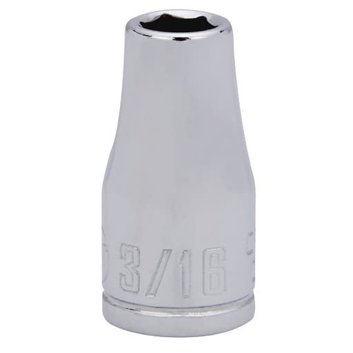 1/4 Dr 6-Point Shallow Socket 3/16