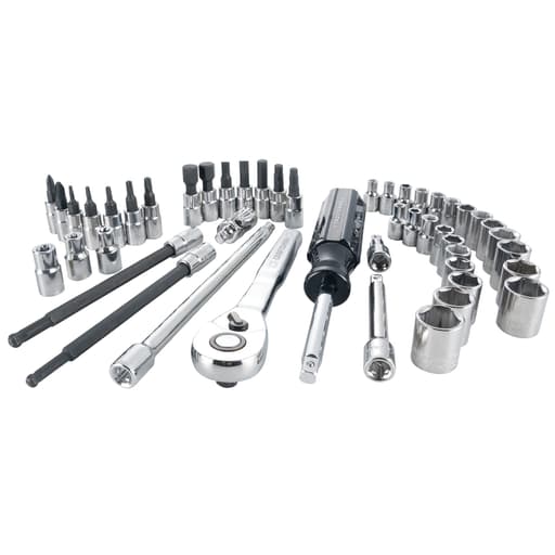 1/4-in Drive 6 Point Mechanics Tool Set