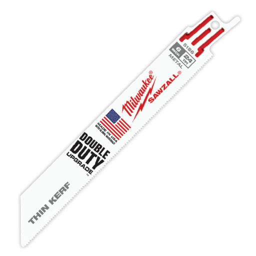 6" 24 TPI Thin Kerf SAWZALL® Blades (Bulk - 25 Pk)