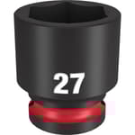 Shockwave Impact Duty 1/2" Drive 27mm Standard 6 Point Socket