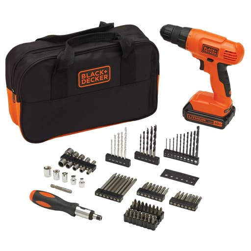 20V MAX* POWERCONNECT Cordless Drill Kit + 100 pc. Kit