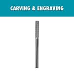 Carbide Flat End Engraving Burr