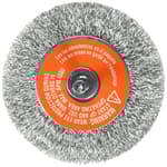 Wire Wheel, 1/4-Inch Crimped, Coarse Shank, 3-Inch