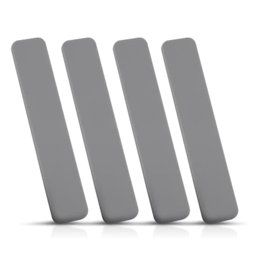 4 PCS Composite Decking Boards End Cap 5.5" ONLY Compatible with TREX Dark Gray