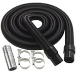 70424 RV Macerator Hose Sewer Kit for Thetford Sani-Con 62-5800 15/12,62-5800 35/45,22FT Camper Sewage Pump Hose/Waste Water Hose with Connect Fitting,4 tightening hoops, Black