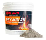 Rutland Dry Mix 211 Refractory Mortar 10 Pound - USA-Made High Temperature Mortar for Masonry - 2550°F Fire Cement Patch for Fireplace Brick, Fire Pit, Kiln, Forge & Pizza Oven Repair