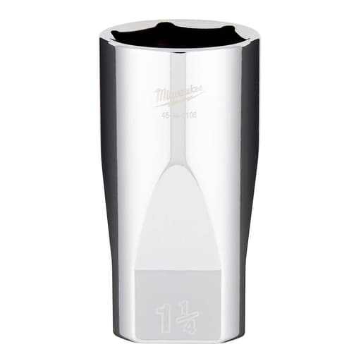 1/2" Drive Deep 6-Point Chrome Socket