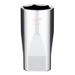 1/2" Drive Deep 6-Point Chrome Socket