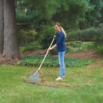 22-Tine Wood Handle Lawn Rake