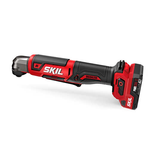 Brushless 12V 1/4 In. Hex Right Angle Impact Driver Kit