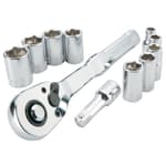 11Pc 1/4-in. Drive (mm) Mechanics Tool Set