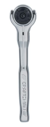 Ratchet, Pear Head, Swivel Head, 72-Tooth, 1/4-Inch